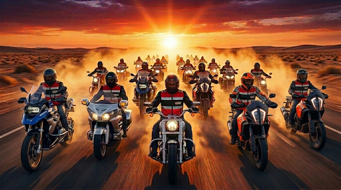 Bahrain Riders — Moments from the road